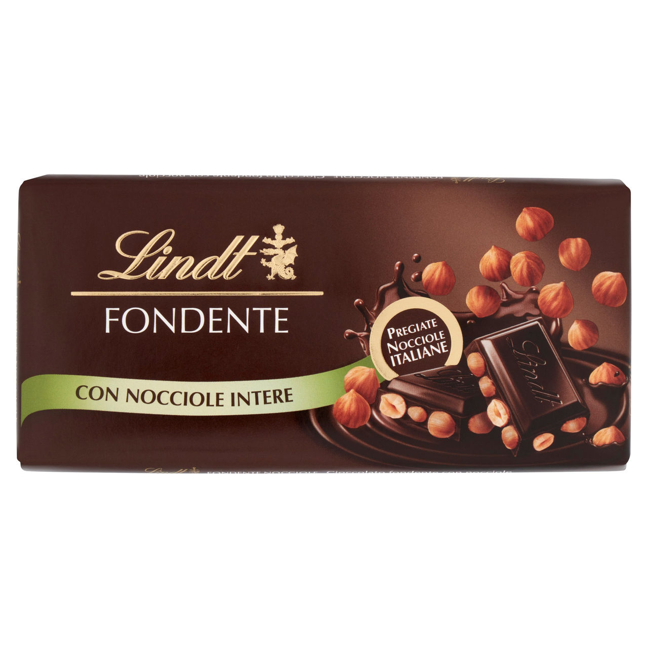 Lindt Fondente con Nocciole Intere 100 g