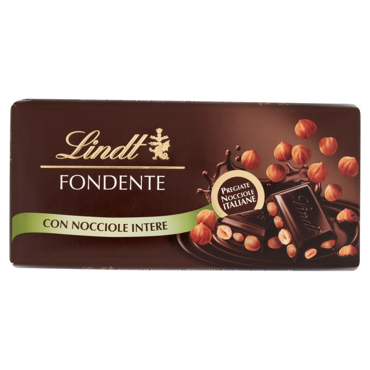 Lindt Fondente con Nocciole Intere 100 g