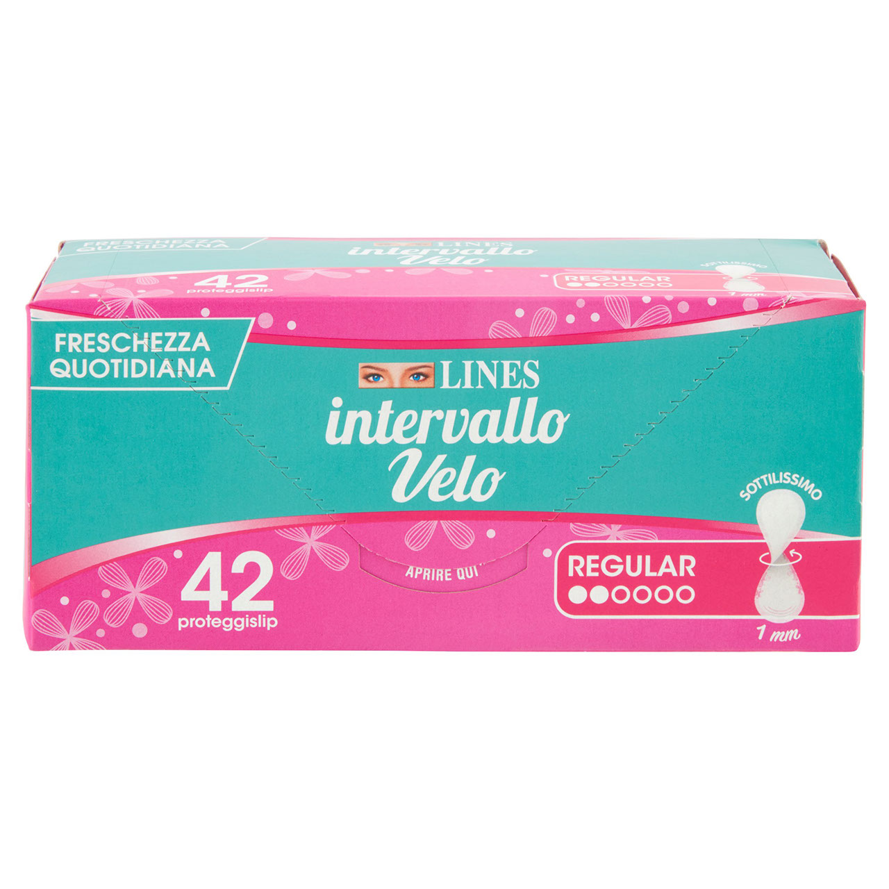 Lines intervallo Velo Regular 42 pz