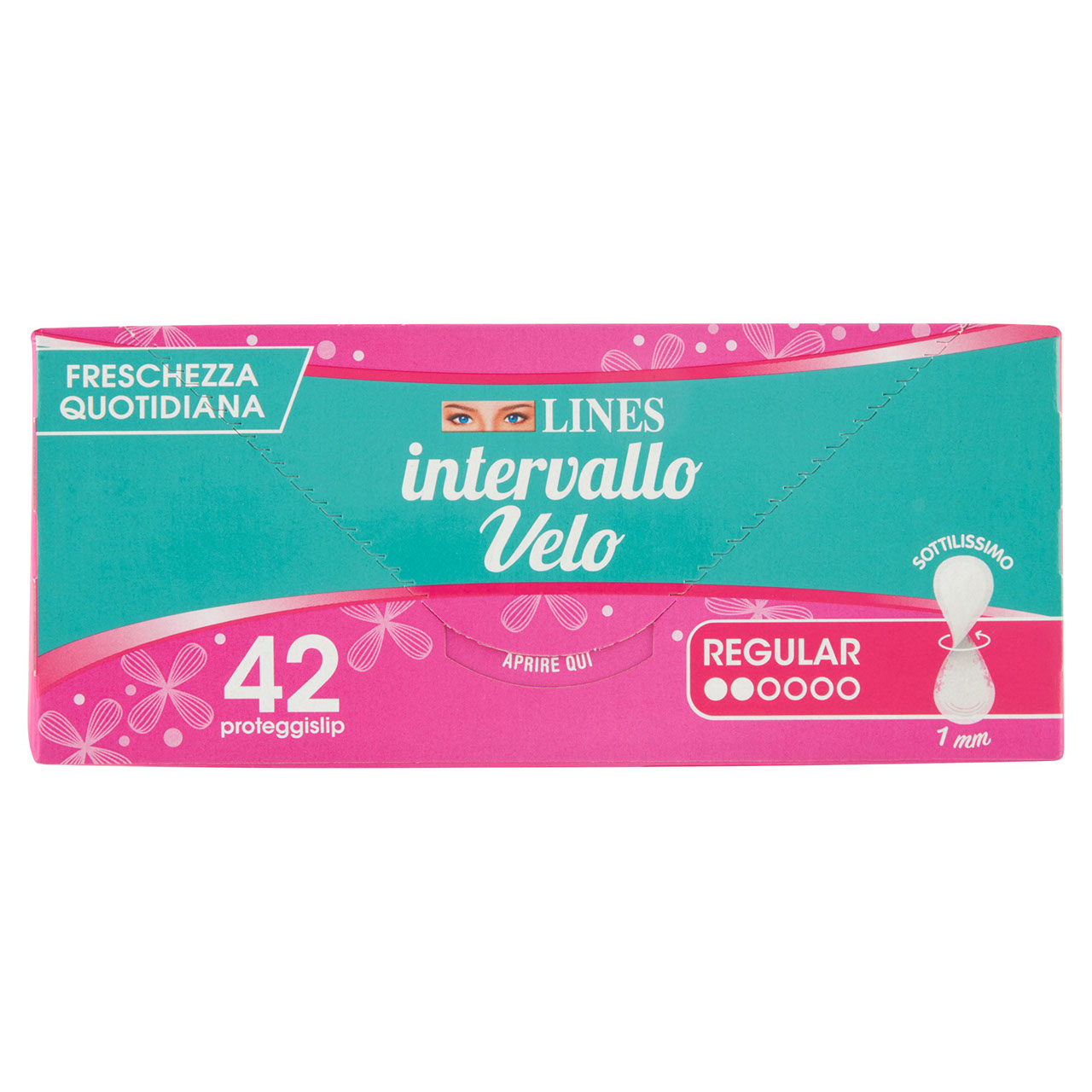 Lines intervallo Velo Regular 42 pz