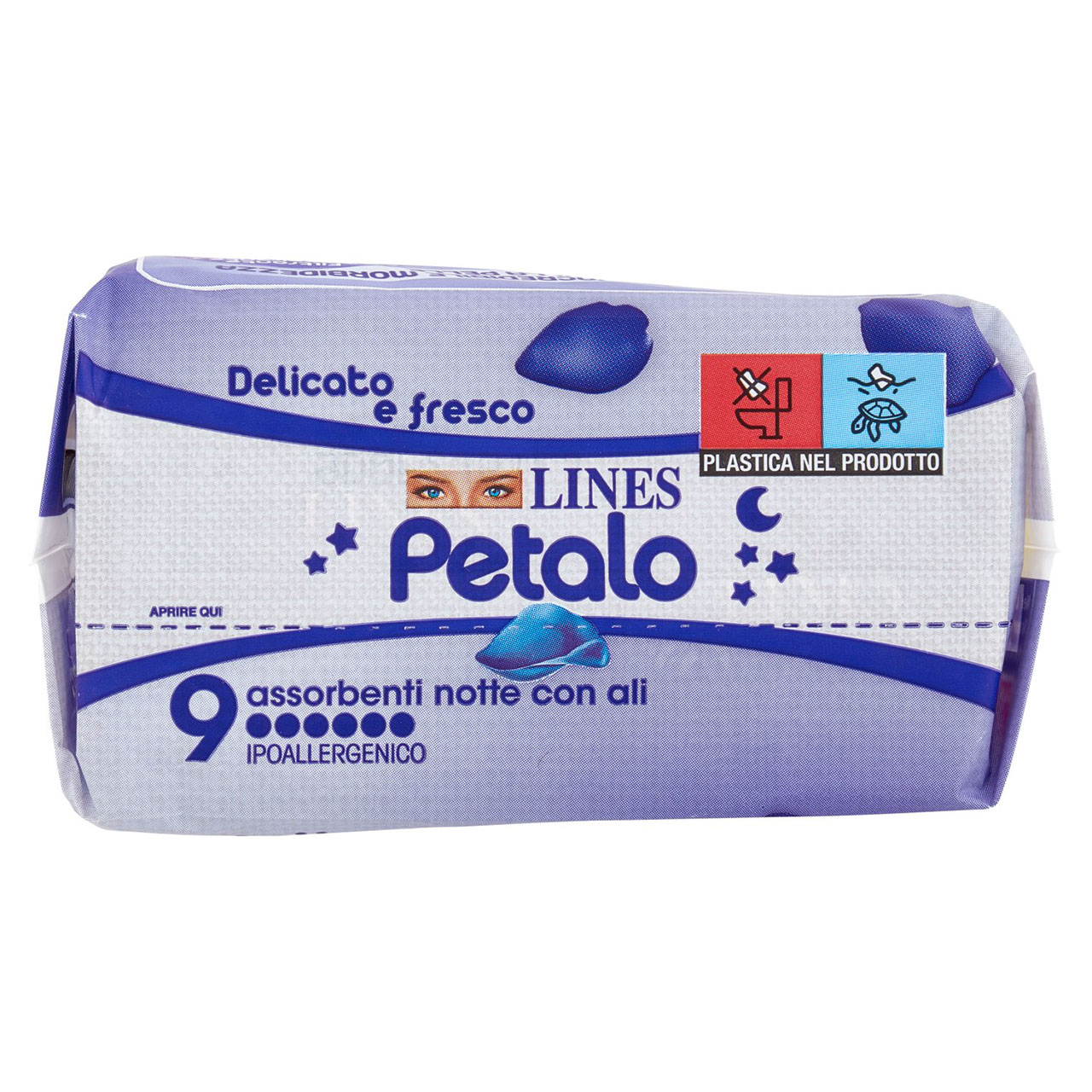 Lines Petalo notte con ali x 9 in vendita online