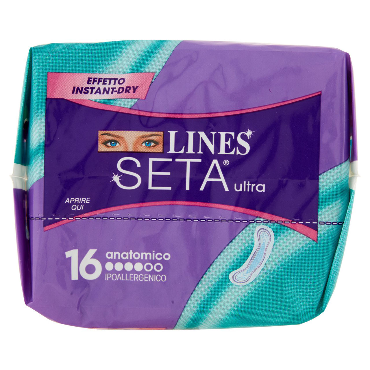 Lines Seta ultra anatomico 16 pz