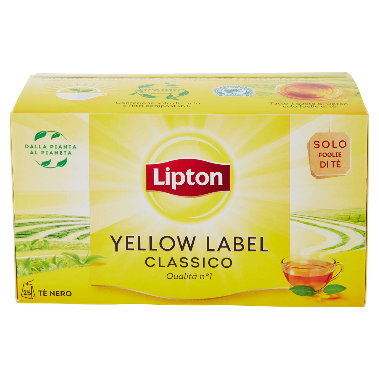 Lipton Yellow Label Classico 25 Filtri 37,5 g