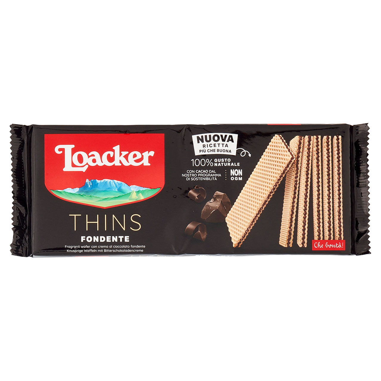 Loacker Wafer Thins Fondente