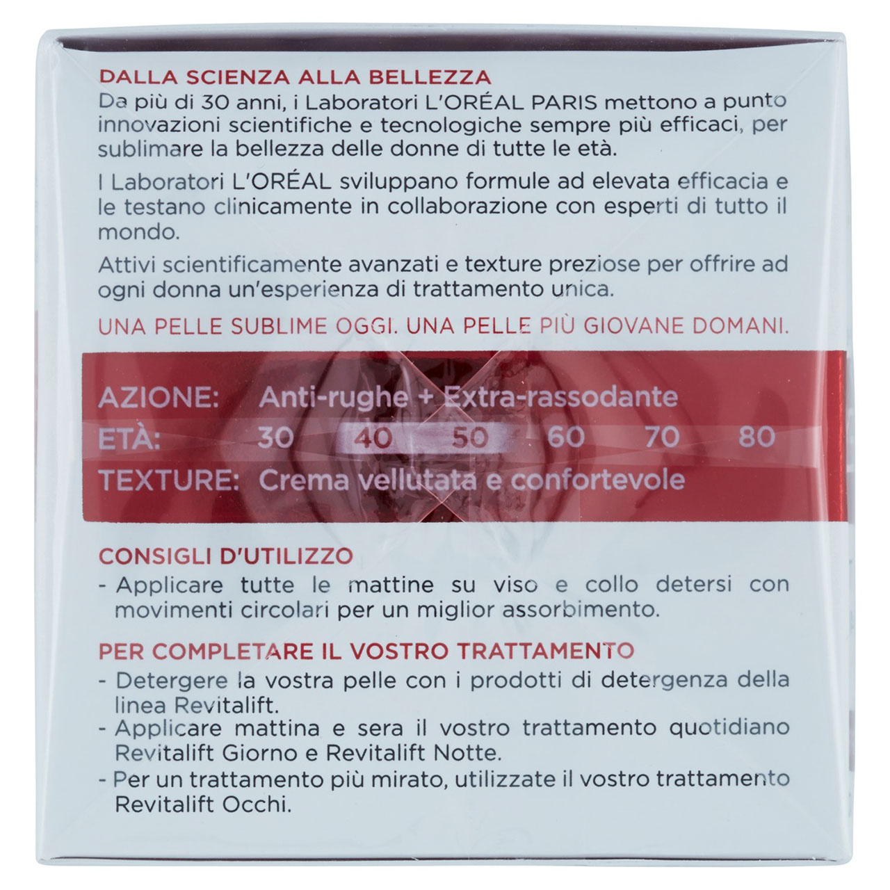 Revitalift Anti-Rughe e Rassodante L'Oréal Paris