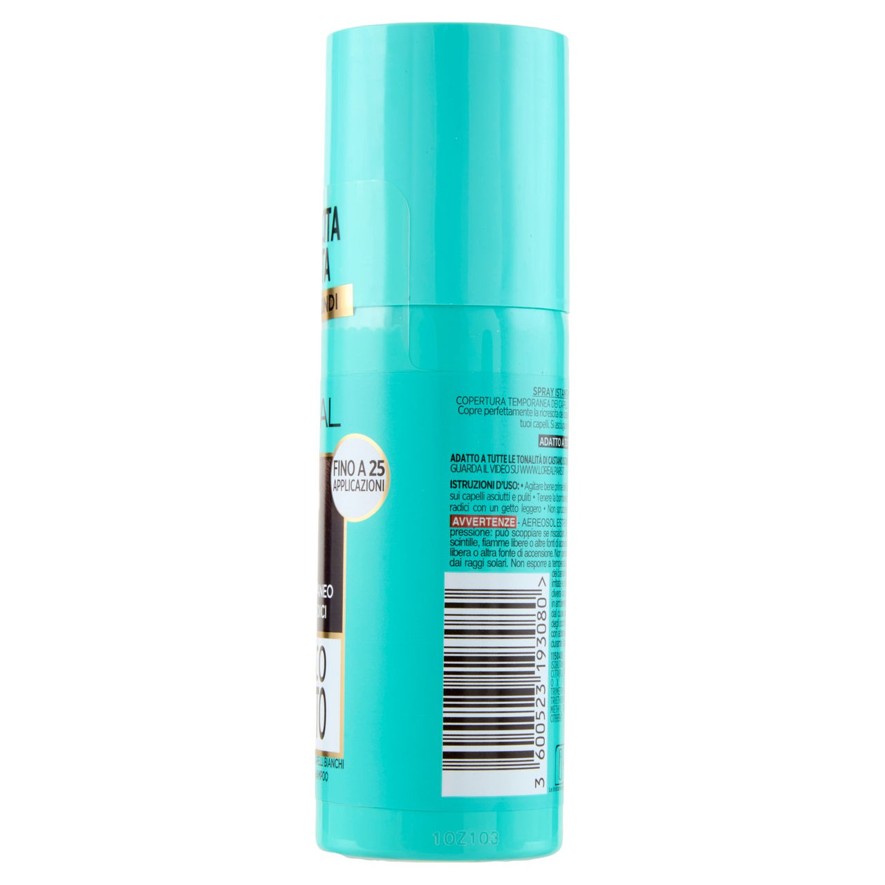 L'Oréal Paris Ritocco Perfetto Spray Istantaneo Ritocco Radici, i Bruni, 75 ml