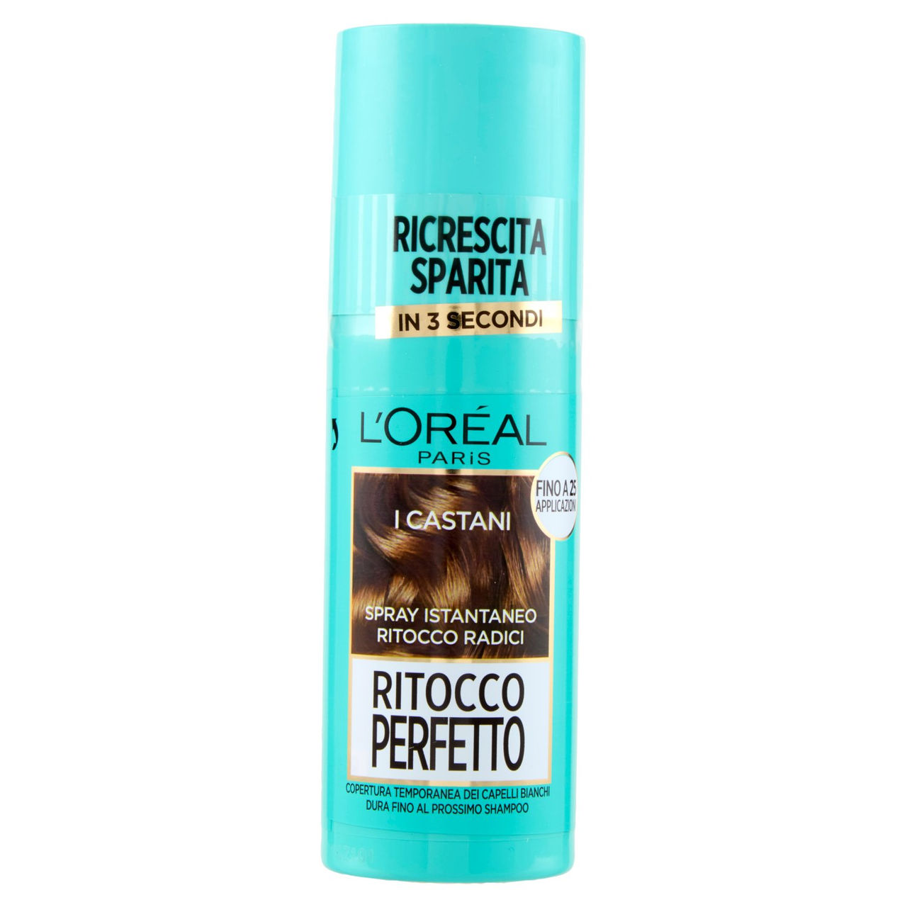 L'Oréal Paris Ritocco Perfetto Spray Istantaneo Ritocco Radici, i Castani, 75 ml