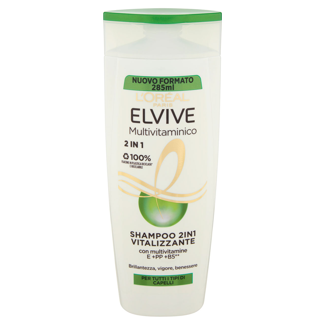 L'Oréal Paris Shampoo 2in1 Elvive Multivitaminico