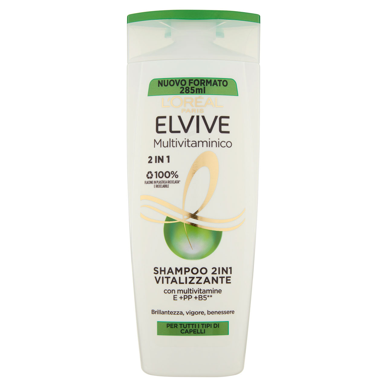 L'Oréal Paris Shampoo 2in1 Elvive Multivitaminico