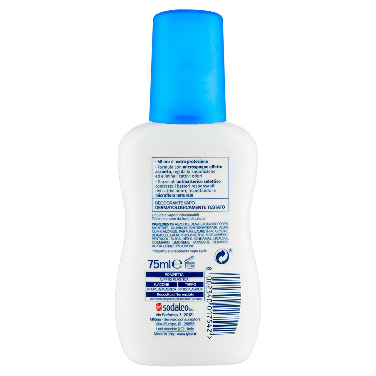 Lycia Deodorante Vapo original 75 ml