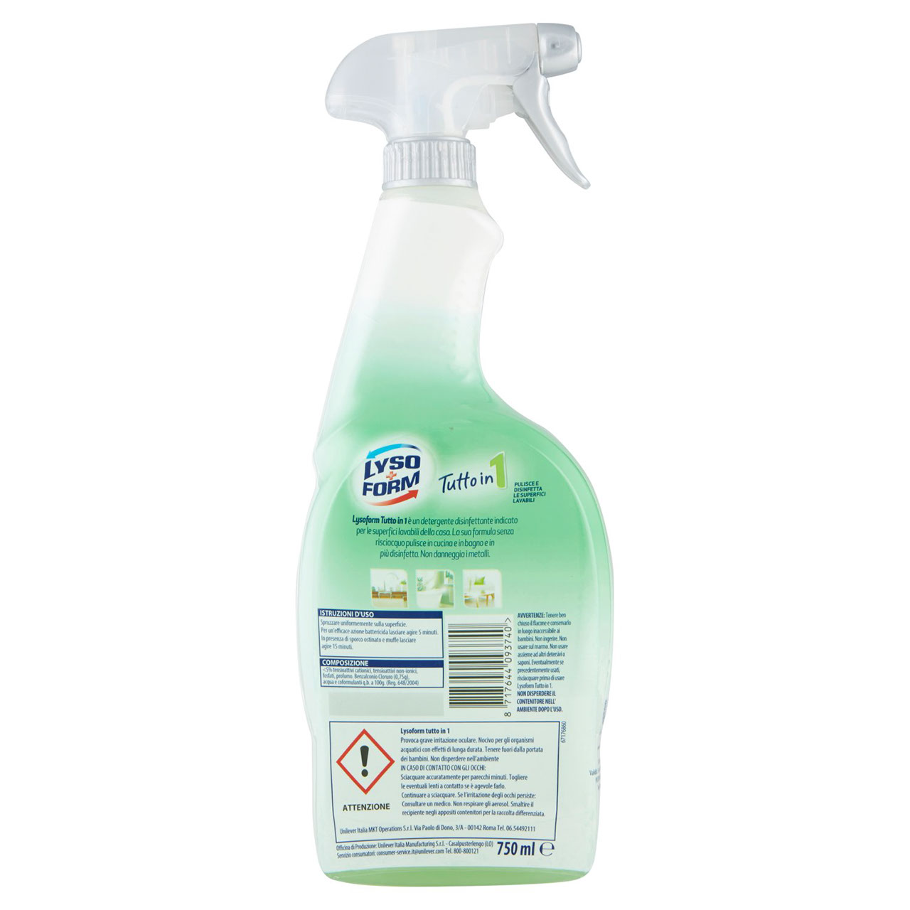 Lysoform Tutto in 1 Disinfettante 750 ml