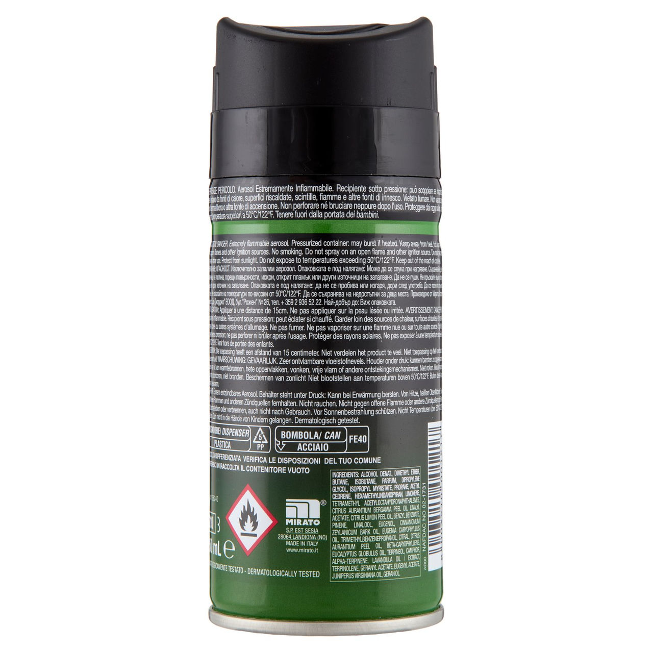 Malizia Uomo Deodorant 150 ml in vendita online