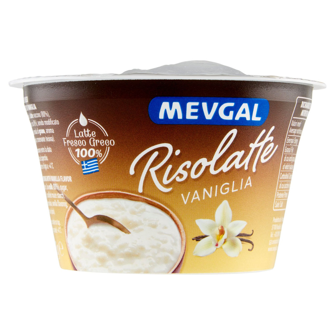 Mevgal Risolatte Vaniglia 175 g in vendita online