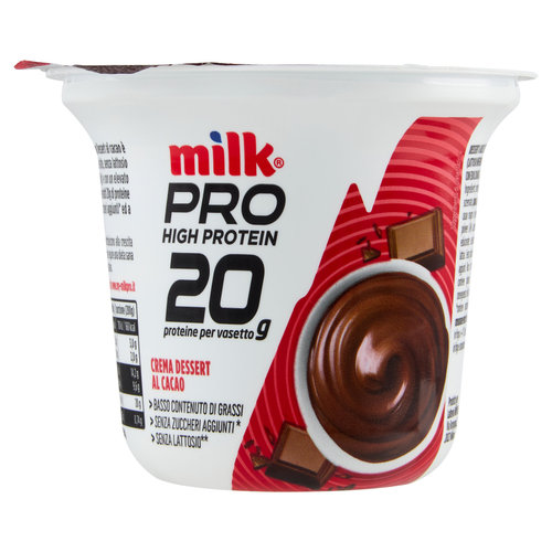Milk Pro High Protein 20g Crema Dessert al Cacao 200 g