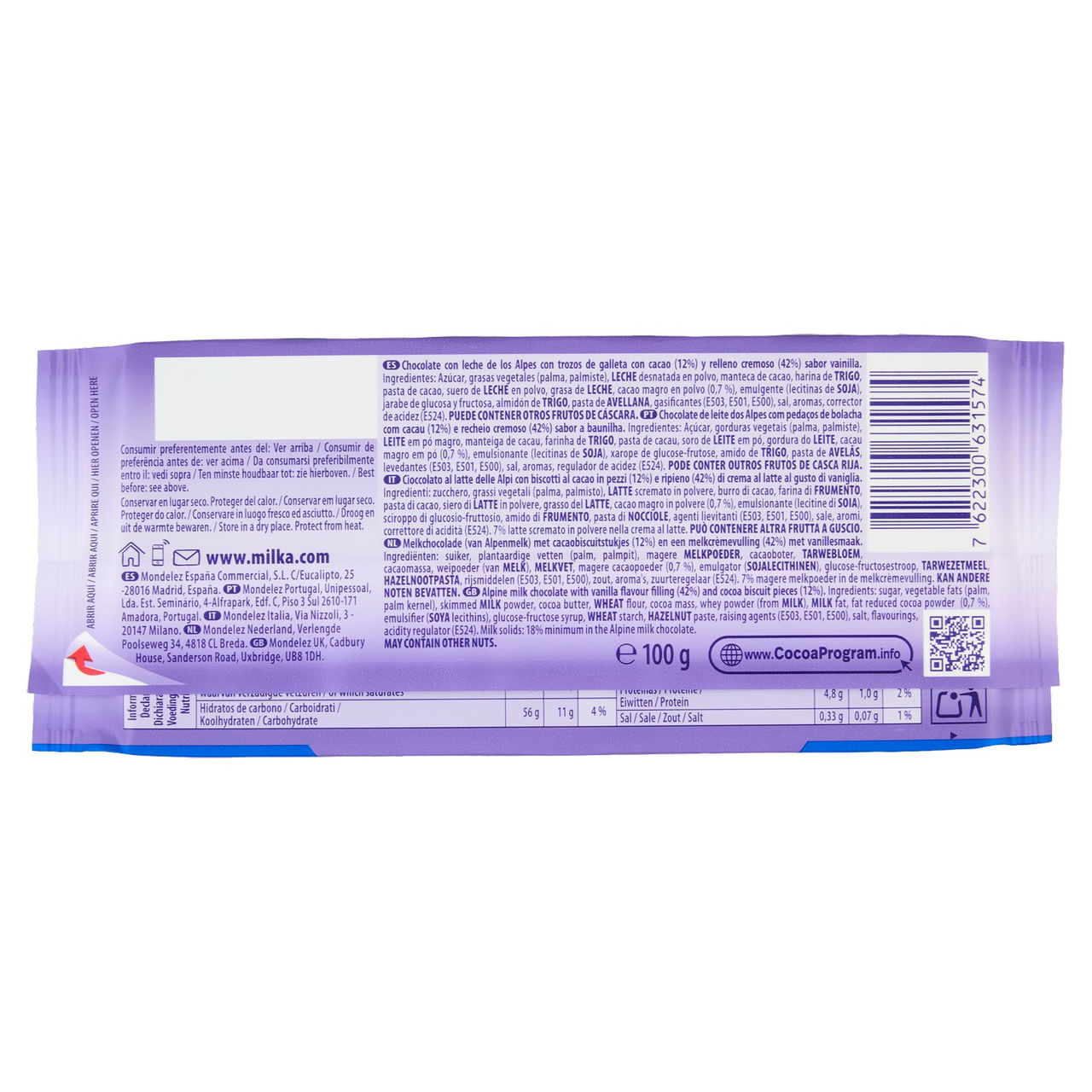 Milka Oreo 100 g in vendita online