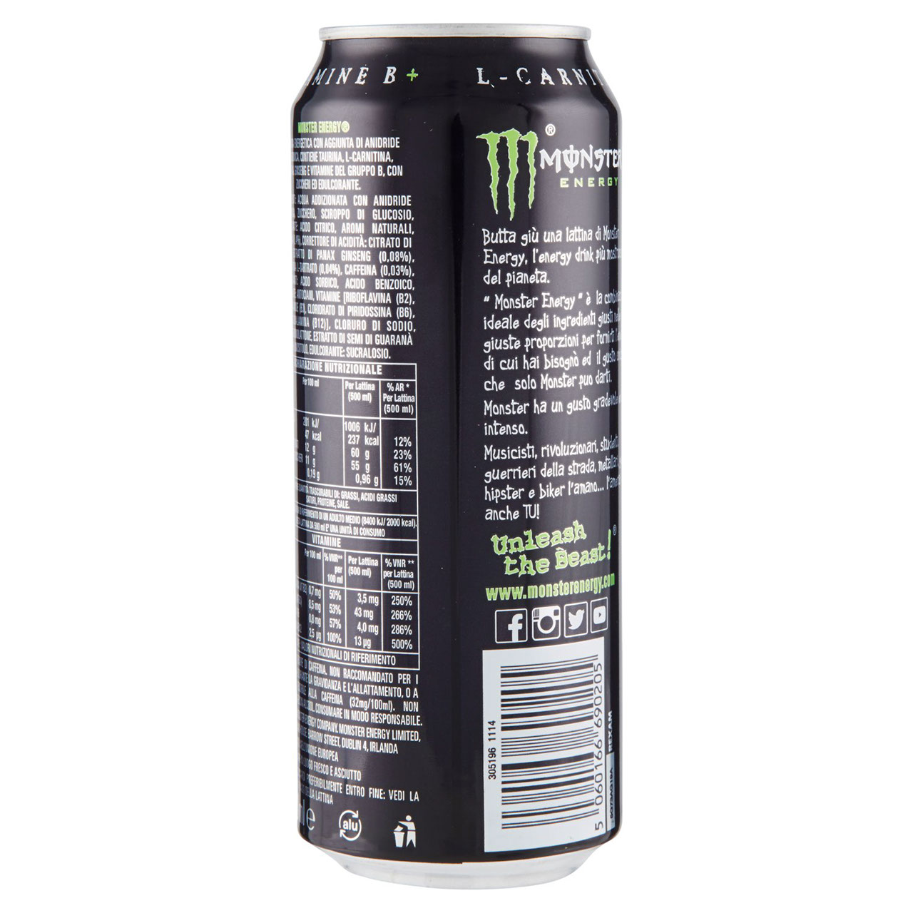 Monster Green 0,5 l in vendita online