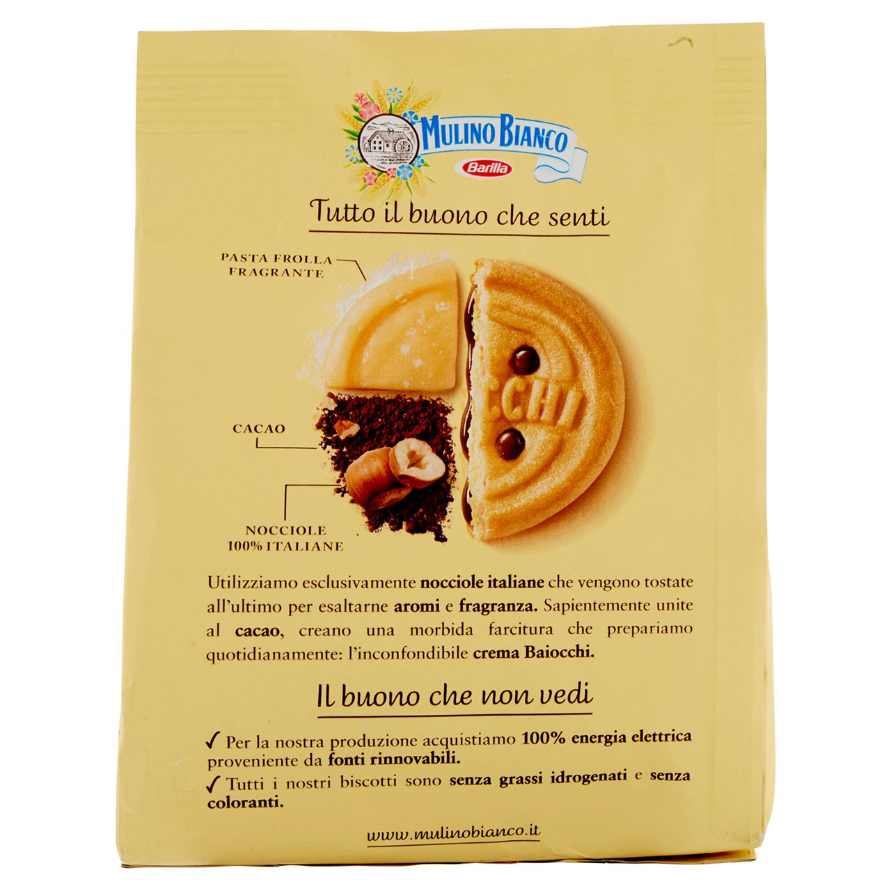 Mulino Bianco Baiocchi 260g in vendita online