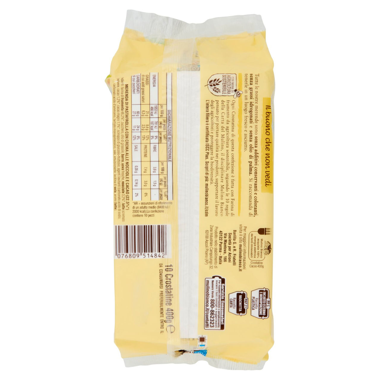 Mulino Bianco Crostatine Cacao in vendita online