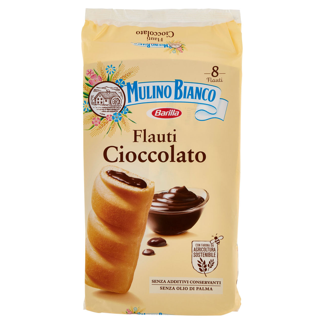 Mulino Bianco Flauti Cioccolato 280 g