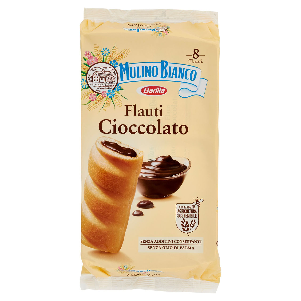 Mulino Bianco Flauti Cioccolato 280 g