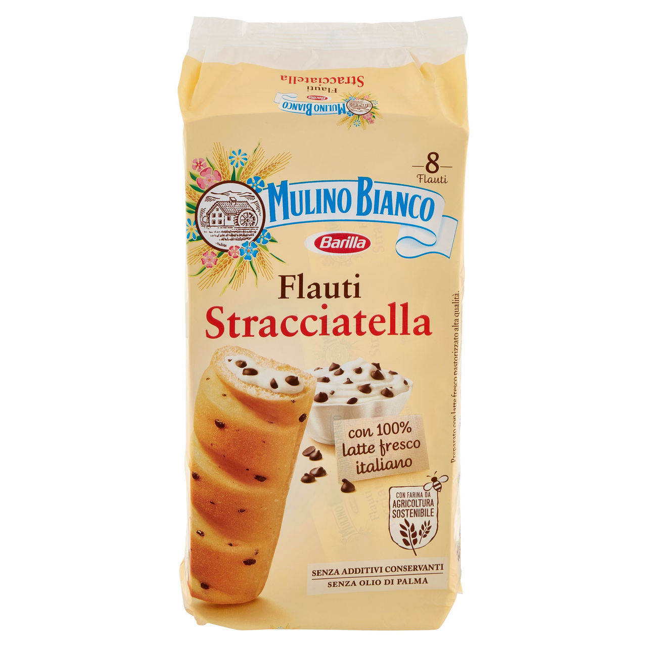 Mulino Bianco Flauti Stracciatella 280 g