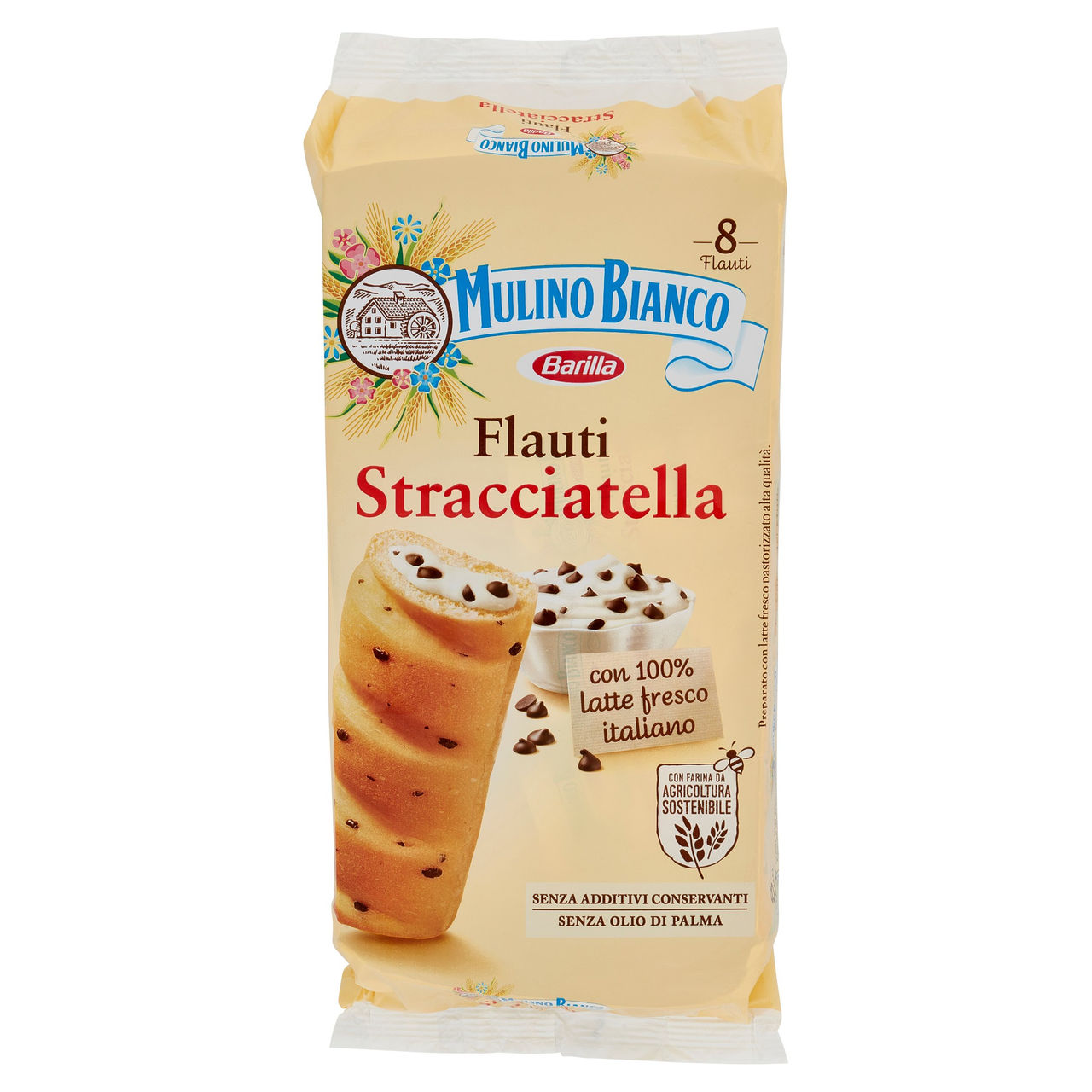 Mulino Bianco Flauti Stracciatella 280 g