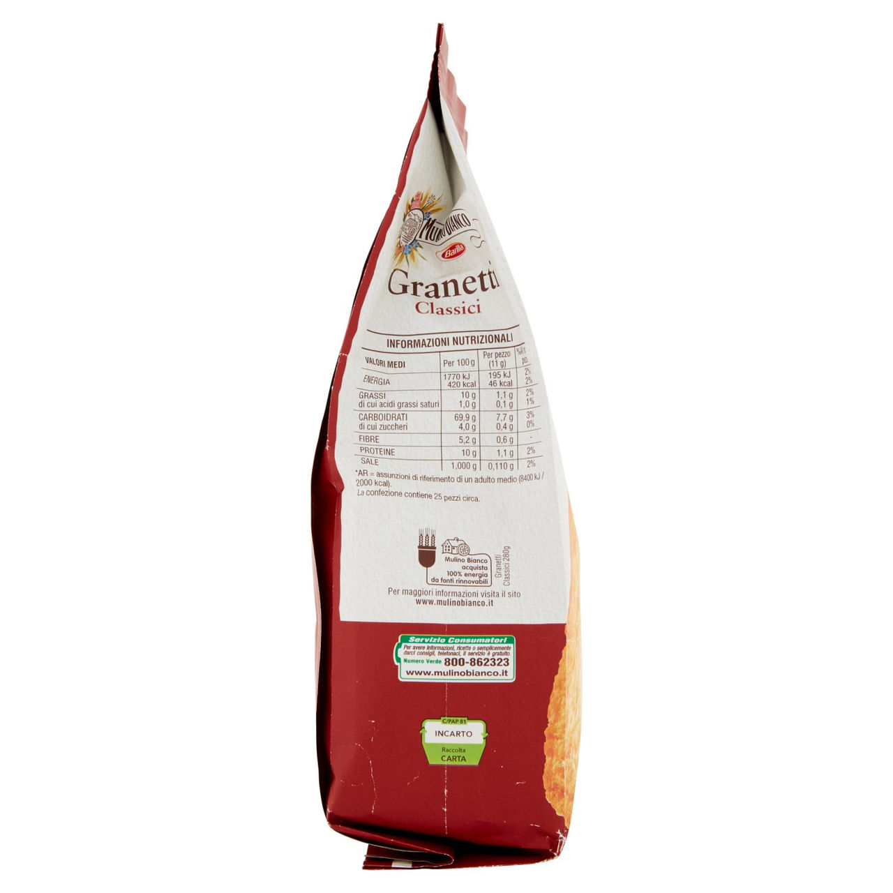 Mulino Bianco Granetti Classici 280 g