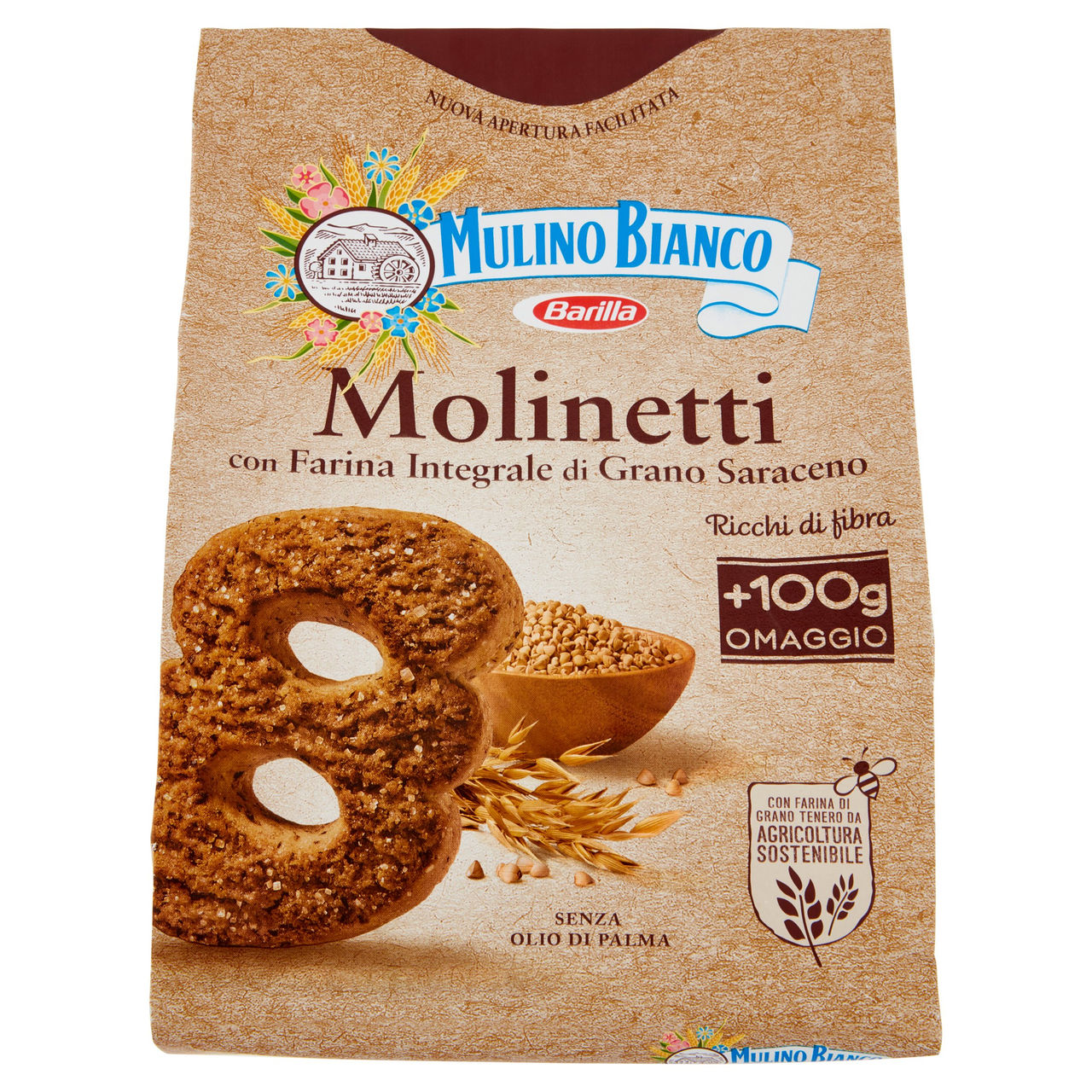 Mulino Bianco Molinetti con Grano Saraceno 800 g