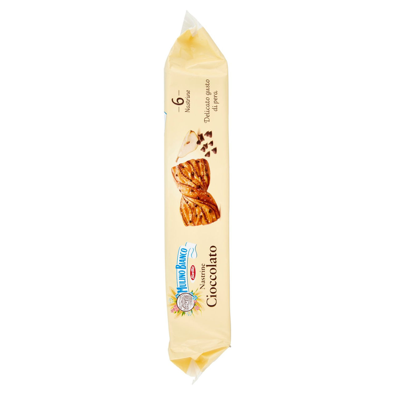 Mulino Bianco Nastrine Merenda Cioccolato Senza Additivi Conservanti 6 pezzi 240g