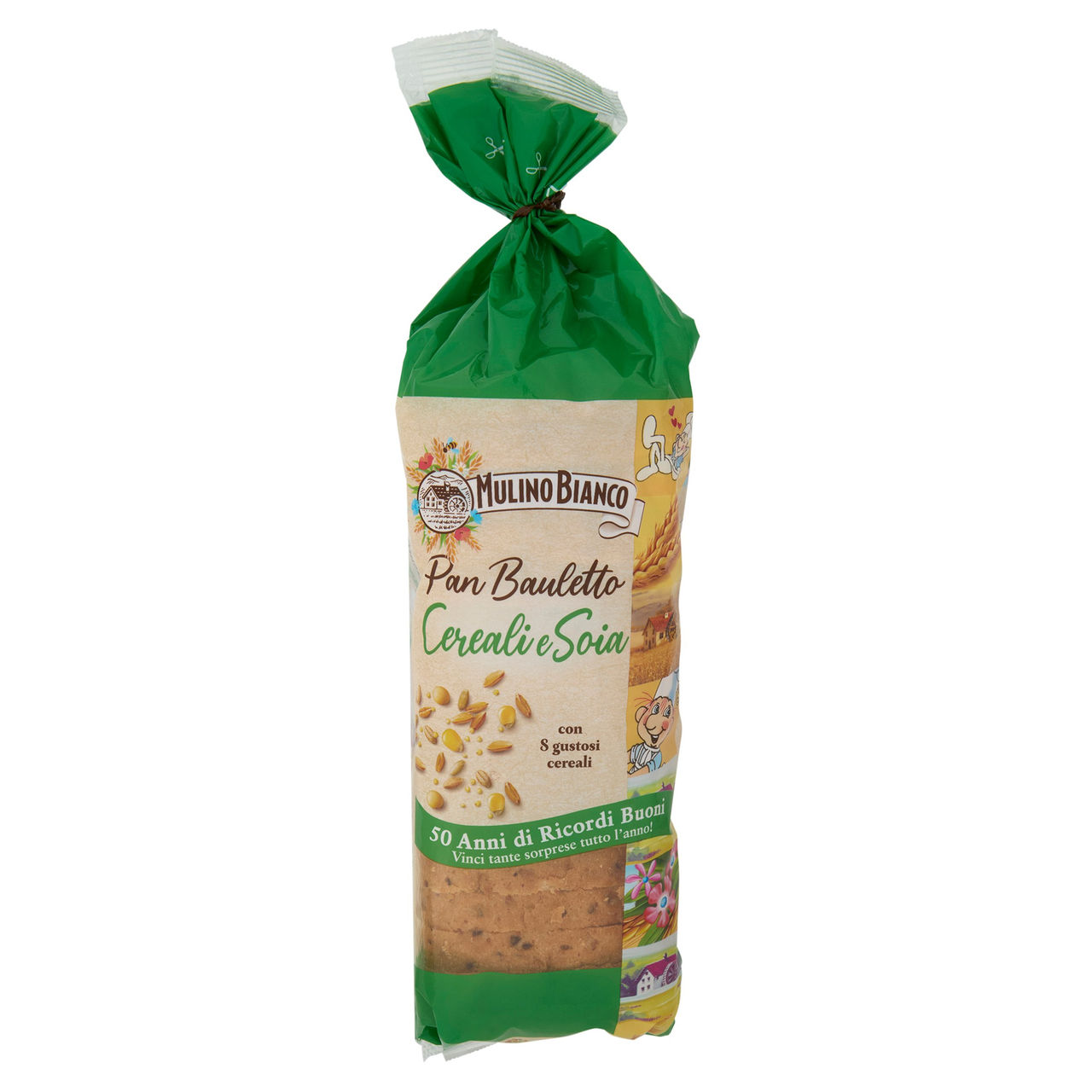 Mulino Bianco Pan Bauletto Cereali Pane Ideale per Panini 400g