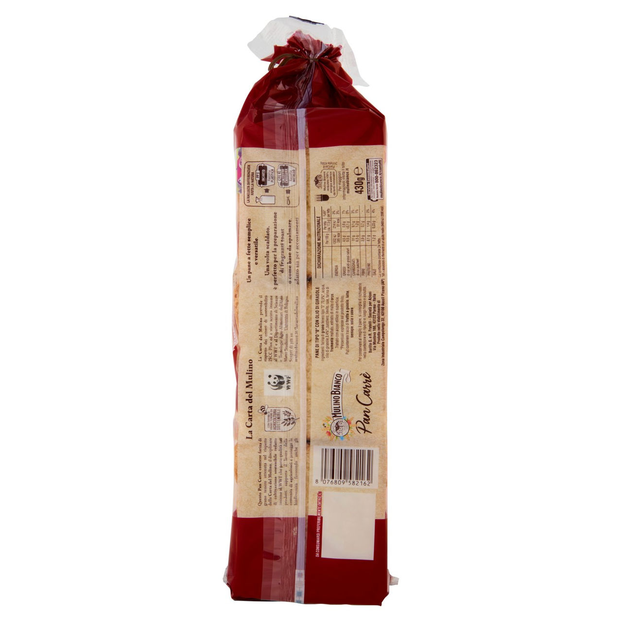 Mulino Bianco Pancarre 24 fette 430g
