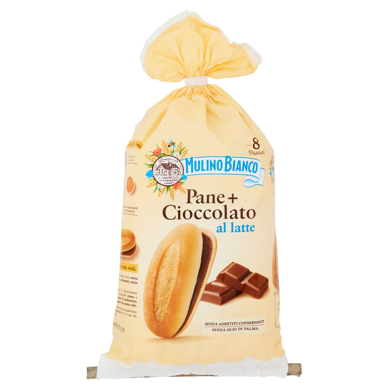 Mulino Bianco Pane Cioccolato al latte 8 pezzi