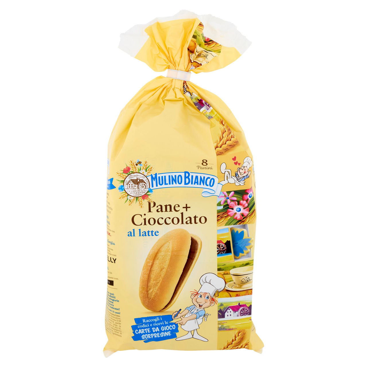Mulino Bianco Pane Cioccolato al latte 8 pezzi