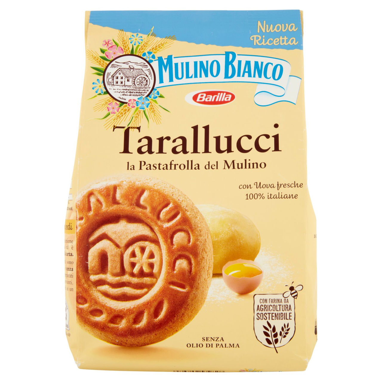 Mulino Bianco Tarallucci Biscotti con Uova Fresche 100% italiane 350g