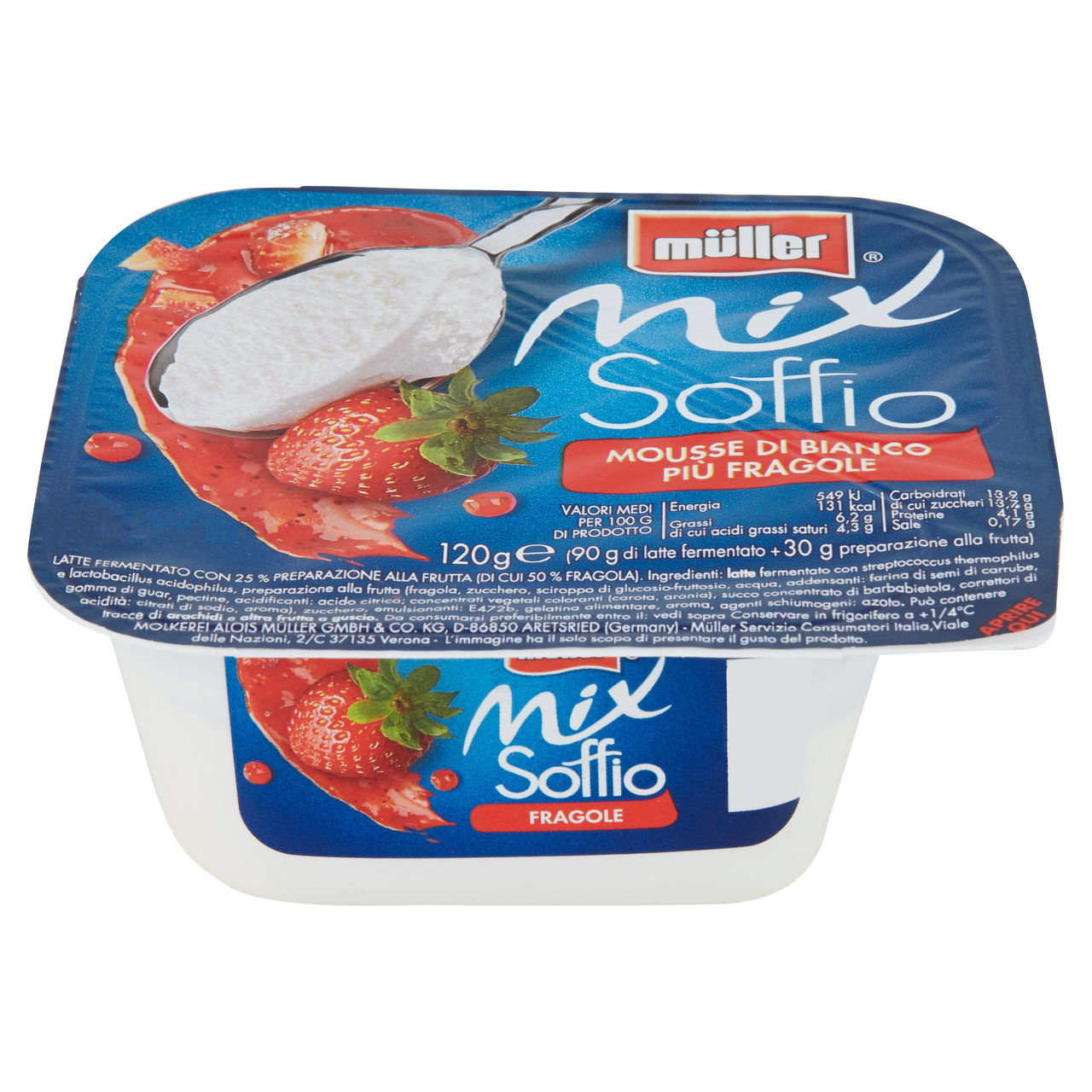 Müller Mix Bianco Più Fragole in vendita online