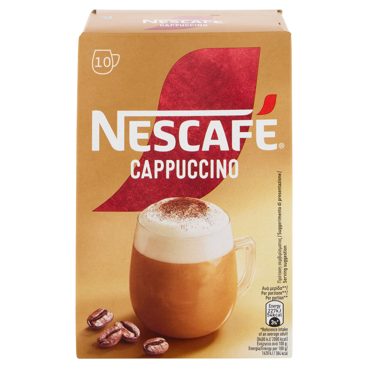 NESCAFÉ Cappuccino Solubile 10 Bustine 140g