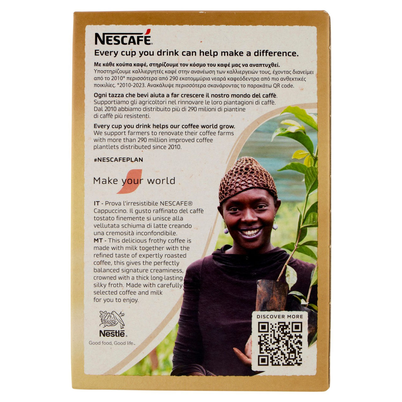 NESCAFÉ Cappuccino Solubile 10 Bustine 140g