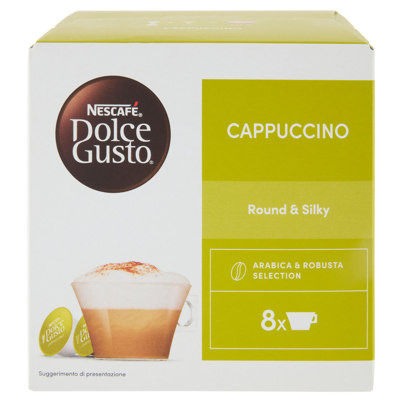 NESCAFÉ DOLCE GUSTO Cappuccino 16 Capsule Compatibili Nescafé Dolce Gusto 186,4g