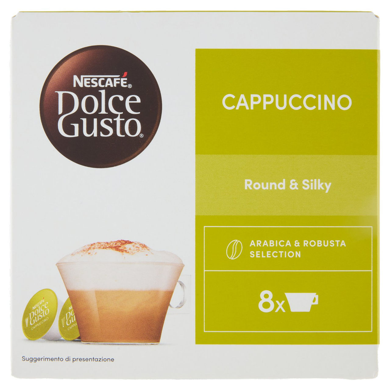 NESCAFÉ DOLCE GUSTO Cappuccino 16 Capsule Compatibili Nescafé Dolce Gusto 186,4g