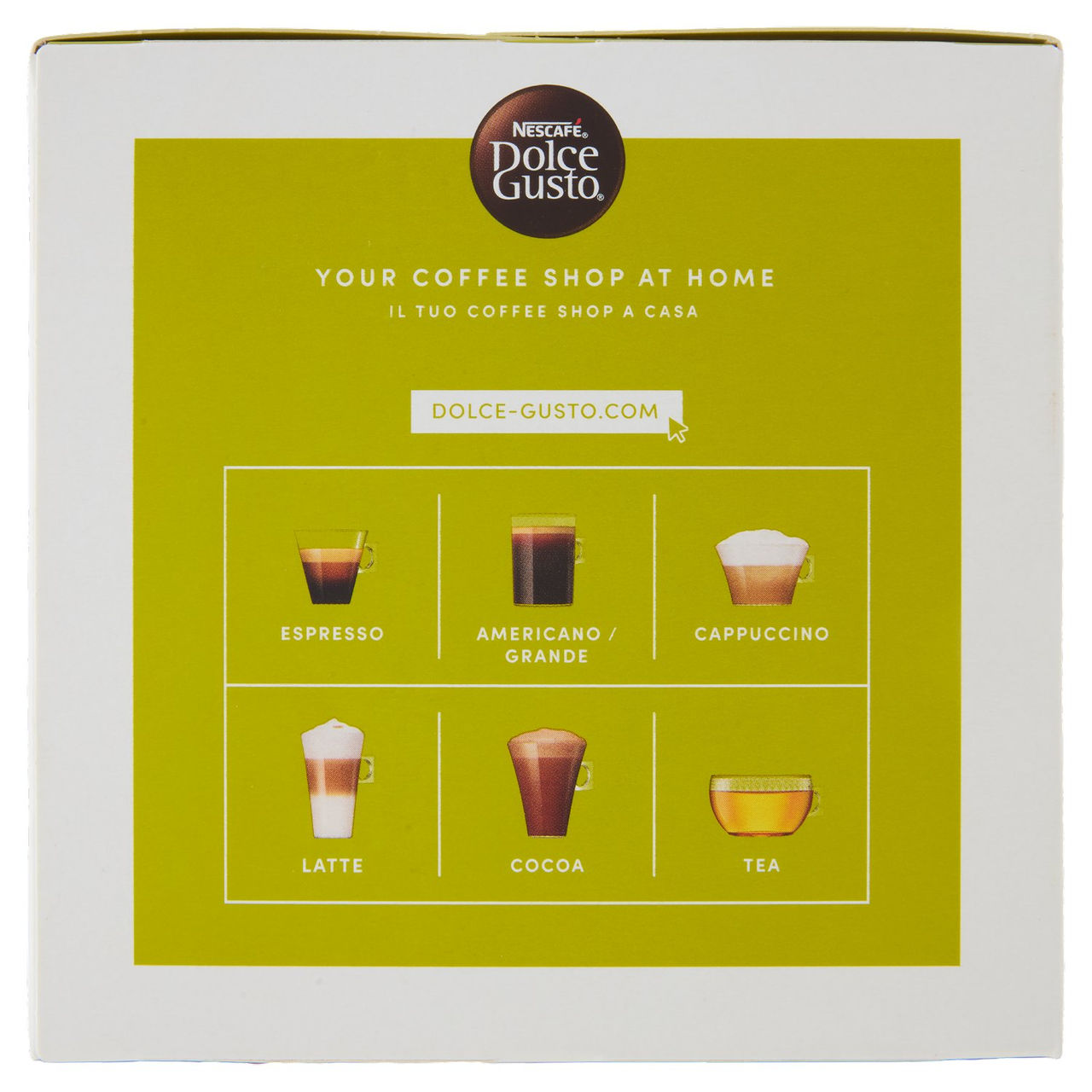 NESCAFÉ DOLCE GUSTO Cappuccino 16 Capsule Compatibili Nescafé Dolce Gusto 186,4g