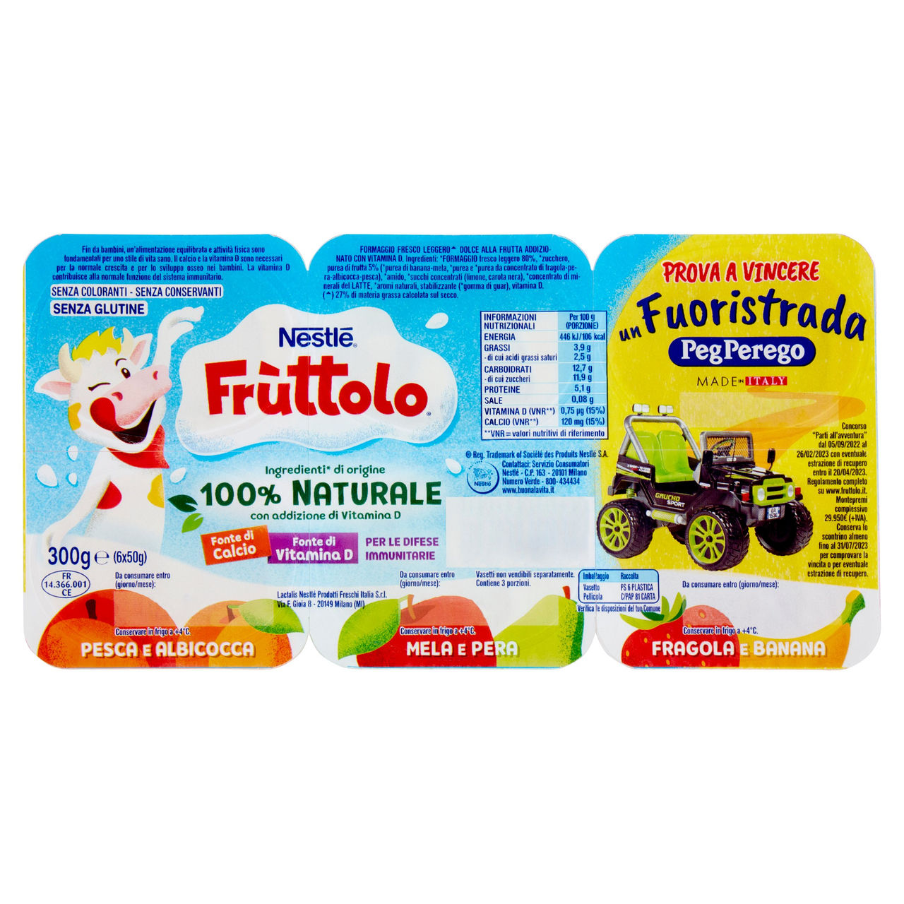 Fruttolo Frutti Misti 6x50g Nestlé vendita online