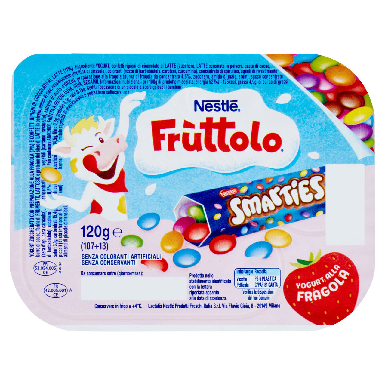 Fruttolo alla Fragola Smarties in vendita online