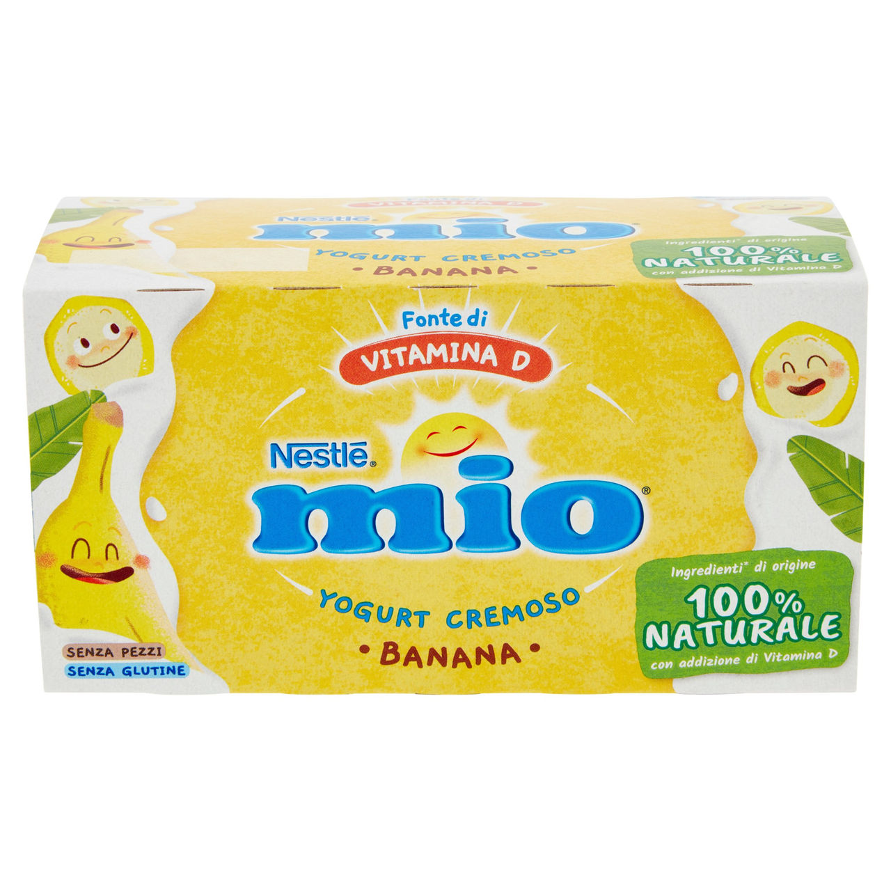 NESTLÉ MIO Yogurt Cremoso Banana 2 x 125 g