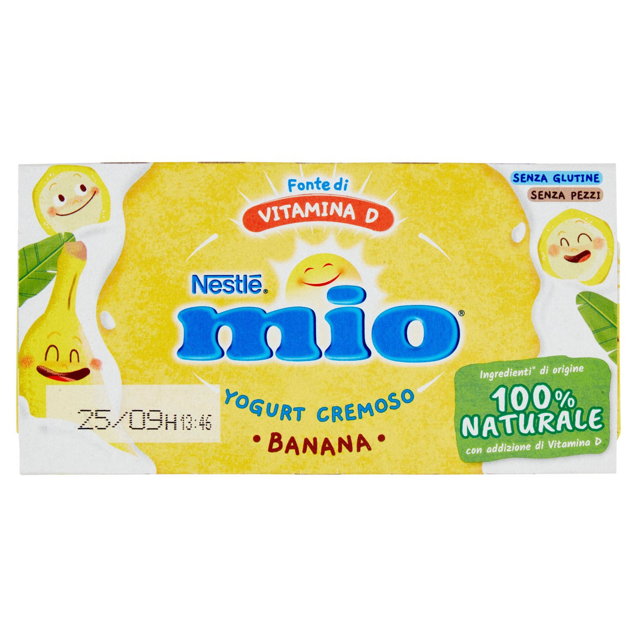 NESTLÉ MIO Yogurt Cremoso Banana 2 x 125 g