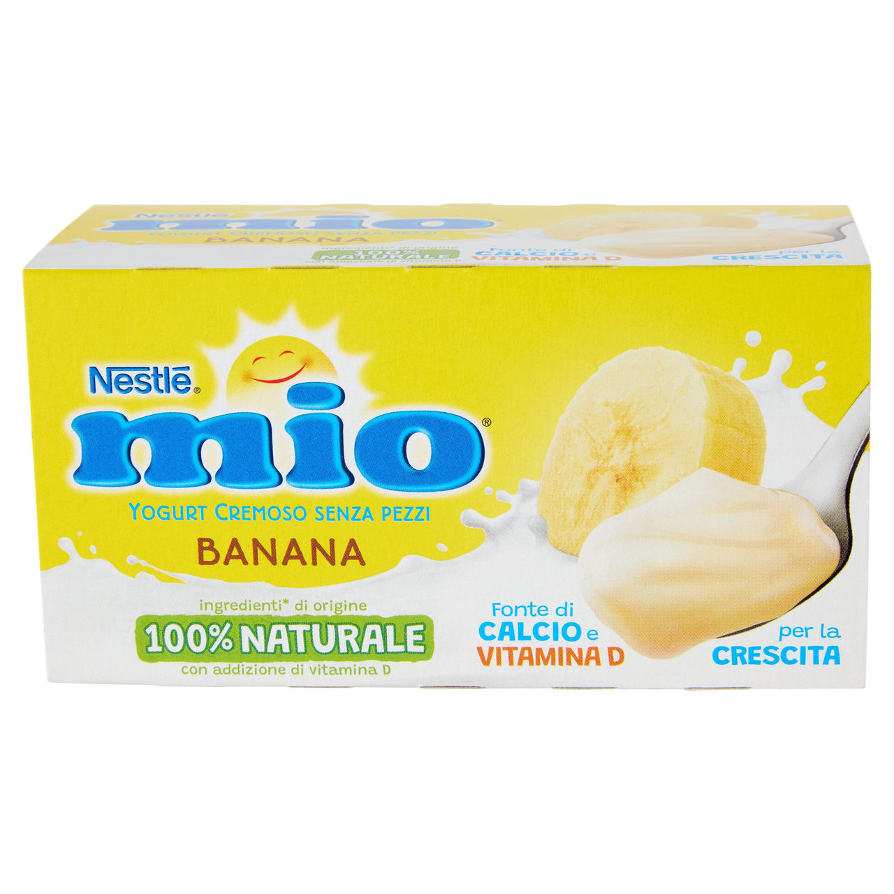 NESTLÉ MIO Yogurt Cremoso Banana 2 x 125 g