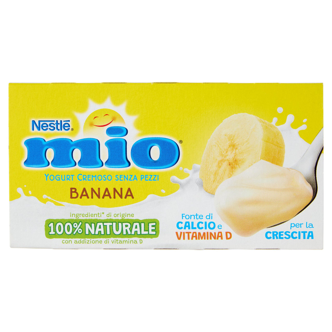NESTLÉ MIO Yogurt Cremoso Banana 2 x 125 g