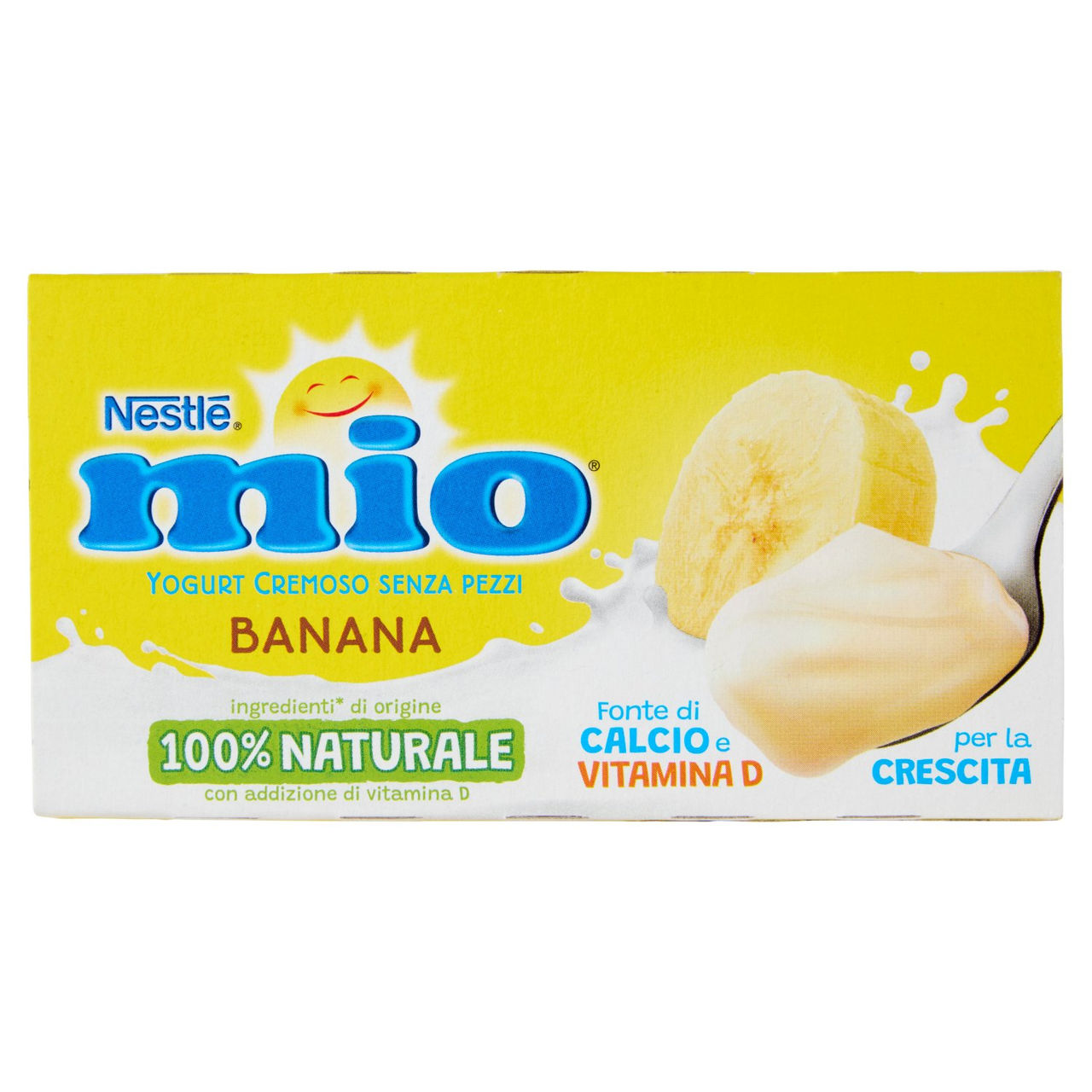 NESTLÉ MIO Yogurt Cremoso Banana 2 x 125 g