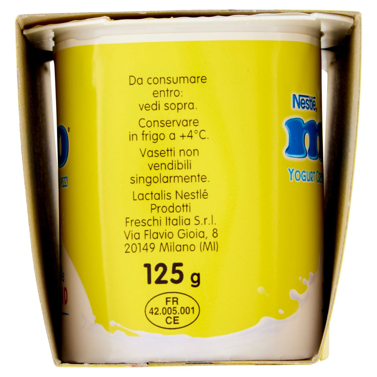 NESTLÉ MIO Yogurt Cremoso Banana 2 x 125 g