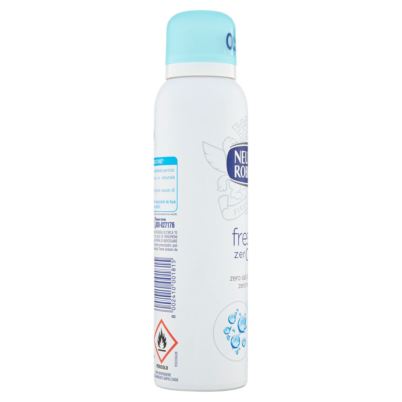 Neutro Roberts fresco zero% sali classico Deo Spray 150 ml