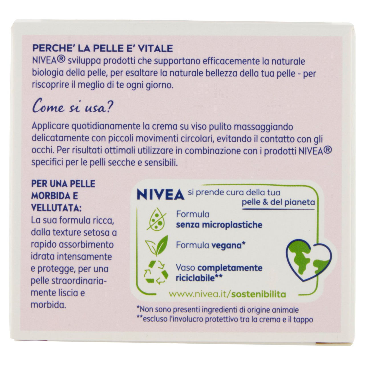 Nivea Crema Giorno Idratante Nutriente 50 ml